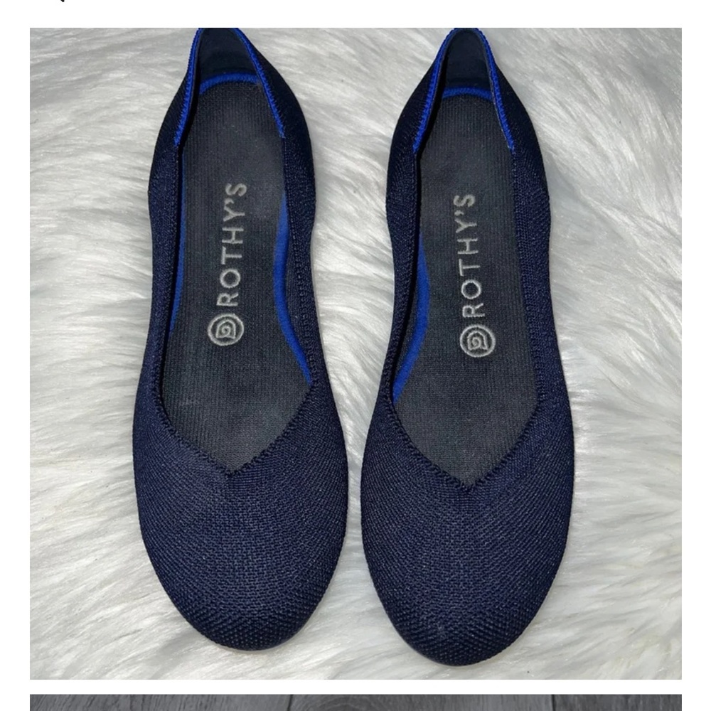 Rothy’s Navy In Like New Condition - image 1